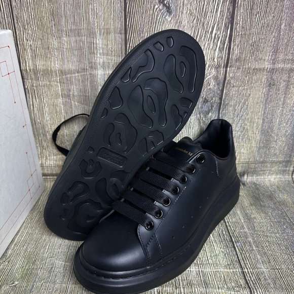 ALEXANDER MCQUEEN OVERSIZED SNEAKERS MENS TRAINERS BNIB BLACK GENUINE 6uk 40eu main image 8